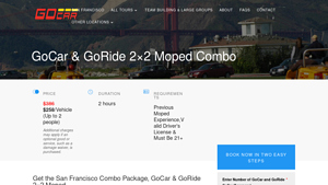 GoCartours - GoCar & GoRide 2×2 Moped Combo