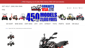 GokartsUSA - Spider X200 Trike