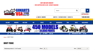 Gokarts USA - Drift Trike 6.5hp