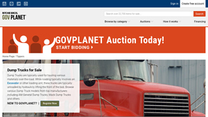 GovPlanet - Dump Trucks