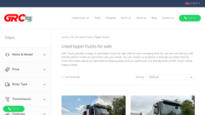 GRC Trucks - Used Tipper Trucks for Sale