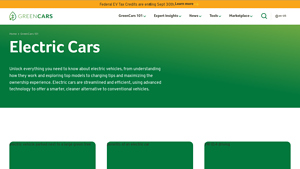 Green Cars - Electric Vehicles