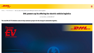 DHL - EV Battery Logistics Initiative