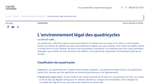 Groupe JMJ - Quadricycles Légers et Lourds