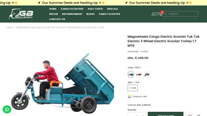 Megawheels - Cargo Electric Scooter