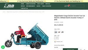 Megawheels - Cargo Electric Scooter