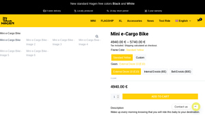 Hagen Bikes - Flagship Mini Cargo E-Bike