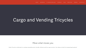 Haley Tricycles - Durable Cargo Tricycles