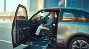A stock image illustrating handicapped car concepts
