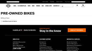 Harley-Davidson - Used Trike Motorcycles