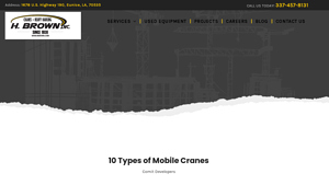 HBrown - Cranes for Every Terrain