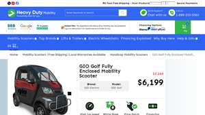 GIO - Fully Enclosed Mobility Scooter