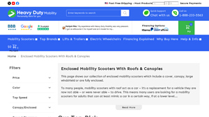 Afiscooter - S4 Enclosed Mobility Scooter
