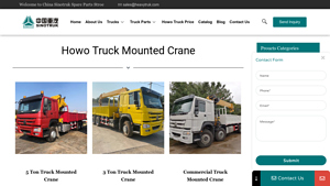 Howo - Truck Mounted Crane