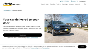 Hertz - Home Delivery Car Sales
