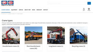 HMF Cranes - Versatile Lifting Solutions