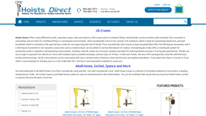 Hoists Direct - Jib Cranes