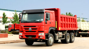 A stock image illustrating howo 6x4 Dump Truck concepts
