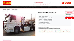 Howo - ZZ4257N3847E1 Truck