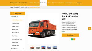 SINOTRUK HOWO - ZZ3257N3847A Truck