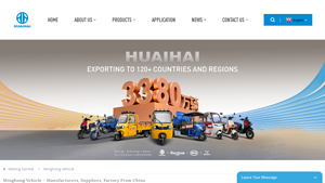 Minghong Vehicle - Diverse Electric & Gasoline Tricycles and Motorcycles