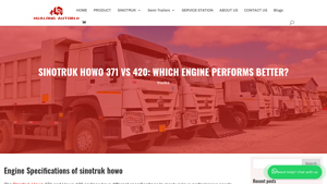 Hualong Auto - Sinotruk Howo 371 Engine
