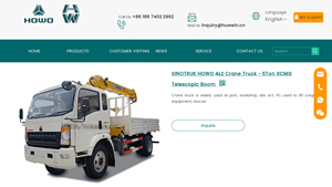 SINOTRUK HOWO - 4x2 Crane Truck