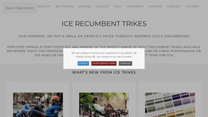 ICE - VTX & Sprint X Recumbent Trikes