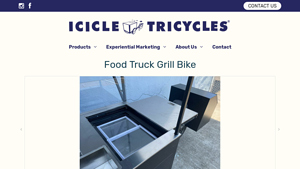Ice Trikes - Food Truck Grill Bike