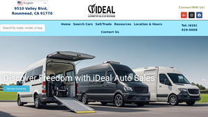 Ideal Auto Sales - Wheelchair Accessible Vehicles