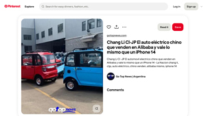 Chang Li - Auto Eléctrico Chino