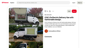 Yunlong Motors - COC L7e Electric Delivery Van