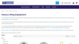 Internet Rigging - Below-the-Hook Equipment