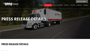 Performance Food Group - Electric Refrigerated Truck