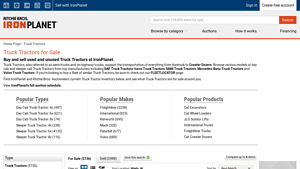 Truck Tractors - Semi-Trucks from Top Manufacturers