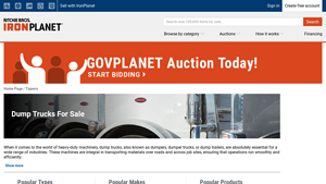 IronPlanet - Used Dump Trucks