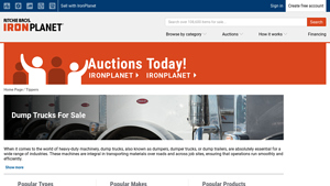 IronPlanet - Dump Trucks: Key Buying Factors