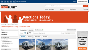 IronPlanet - Used Single Axle Dump Trucks