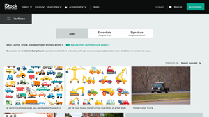 iStock - Mini Dump Truck Images
