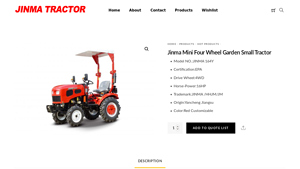 JINMA - 164Y 4WD Tractor