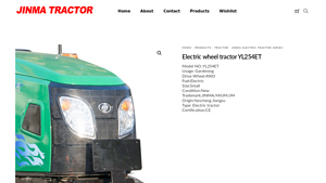 JINMA - YL254ET Electric Tractor
