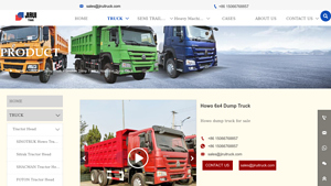 Sinotruk - Second Hand Howo 6x4 Dump Truck