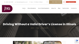 JMQ Law - Driving Without a Valid License in Illinois