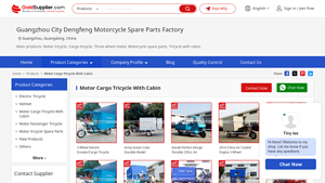 Guangzhou City Dengfeng - Motor Cargo Tricycle KV150ZH-B