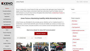 Keno Tractors - Jinma 254 Tractor/Loader