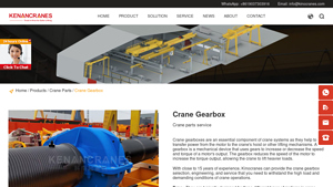 KinoCranes - Crane Gearbox