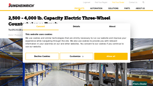 Logisnext - EFG 213-220 Electric Forklift