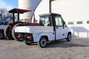 A stock image illustrating low speed electric vehicle concepts