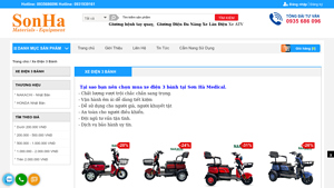 Nakachi - Xe Điện 3 Bánh cho Người Già