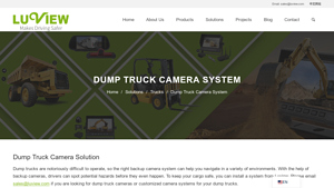 Luview - Dump Truck Camera System